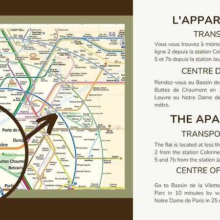 Independant Flat: Canal St Martin&Trains Stations! Paris Exterior foto